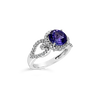 Tanzanite & Diamond Ring