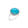 Turquoise & Diamond Ring