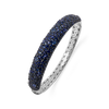 Blue Sapphire Bangle Bracelet