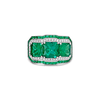 Emerald & Diamond Ring