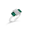 Emerald & Diamond Ring