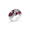 Ruby & Diamond Shooting Star Ring