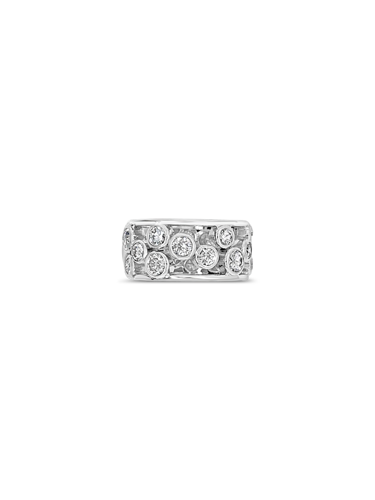 Diamond Bubble Estate Ring