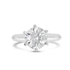 Six Prong Solitaire Diamond RIng