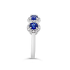 Sapphire & Diamond Ring