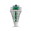 Emerald & Diamond Ring