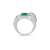 Emerald & Diamond Ring