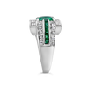 Emerald & Diamond Ring