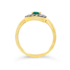 Emerald & Diamond Ring