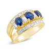 Sapphire & Diamond Ring