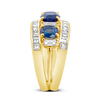 Sapphire & Diamond Ring