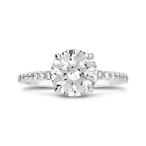 Round Diamond Engagement Ring