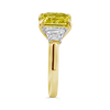 Fancy Yellow Diamond Engagement Ring