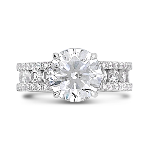 Round Diamond Engagement Ring