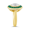 Emerald & Diamond Ring