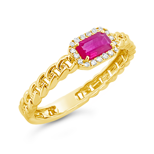 Ruby & Diamond Ring