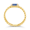 Sapphire & Diamond Ring