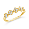 Diamond Flower/Clover Ring