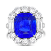 Sapphire & Diamond Ring