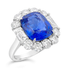 Sapphire & Diamond Ring