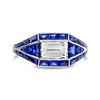 Diamond & Sapphire Ring