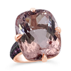 Morganite & Pink Sapphire Ring