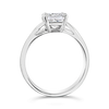Radiant cut Diamond Wedding Ring Set