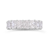 Radiant cut Diamond Eternity Band Ring