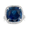 Sapphire & Diamond Ring