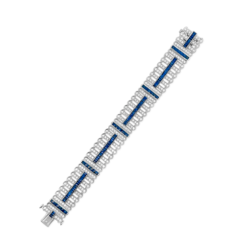 Sapphire & Diamond Bracelet