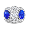 Sapphire & Diamond Ring
