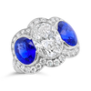 Sapphire & Diamond Ring
