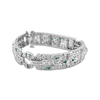 Emerald & Diamond Estate Bracelet