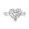 Heart Shaped Diamond Ring