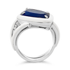 Kashmir Sapphire & Diamond Ring