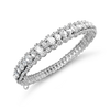 Rose Cut Oval Diamond Bangle Bracelet