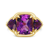 Amethyst & Gold Ring