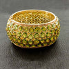 Peridot & Pink Tourmaline Bangle