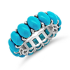 Turquoise Estate Eternity Band