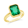 Emerald cut Emerald Ring