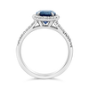 Oval Sapphire & Diamond Ring