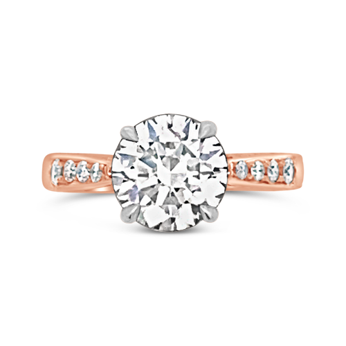 Rose Gold Engagement Ring