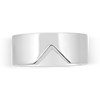 Platinum Notched Wedding Band