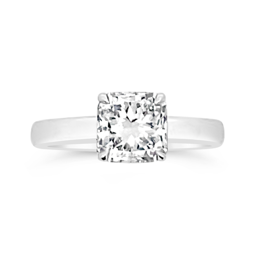 Radiant cut Diamond Engagement Ring