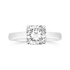 Radiant cut Diamond Engagement Ring