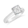 Radiant cut Diamond Engagement Ring