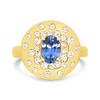 Sapphire & Diamond Confetti Ring