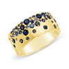 Mixed Sapphire Band Ring