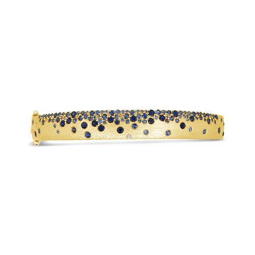 Sapphire Bangle Bracelet