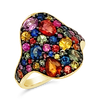 Rainbow Sapphire Ring